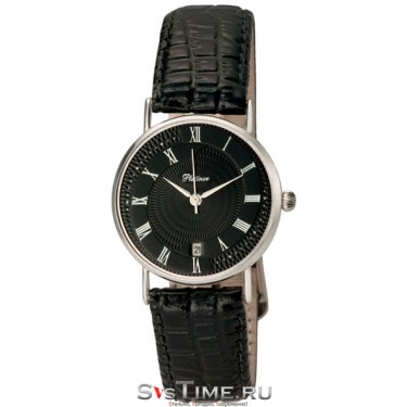 Мужские серебряные наручные часы Platinor 54500.518