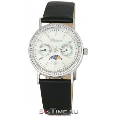 Мужские серебряные наручные часы Platinor 54806.303
