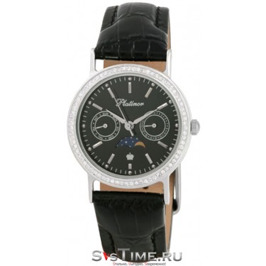 Мужские серебряные наручные часы Platinor 54806.503