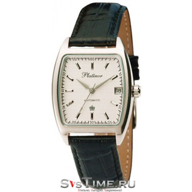 Мужские серебряные наручные часы Platinor 55700.103