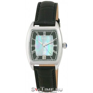 Мужские серебряные наручные часы Platinor 55700.521 перламутр