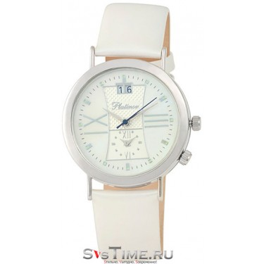 Мужские серебряные наручные часы Platinor 55800.132