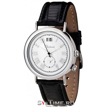 Мужские серебряные наручные часы Platinor 55800.315