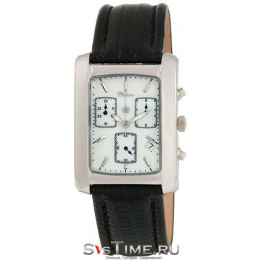 Мужские серебряные наручные часы Platinor 56300.303