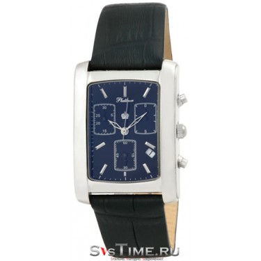 Мужские серебряные наручные часы Platinor 56300.603