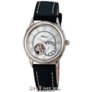 Мужские серебряные наручные часы Platinor 56400.120