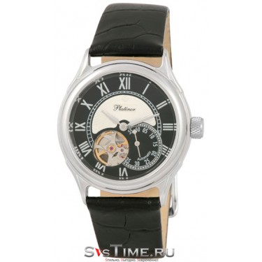 Мужские серебряные наручные часы Platinor 56400.820