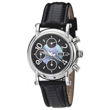Мужские серебряные наручные часы Platinor 57100.606