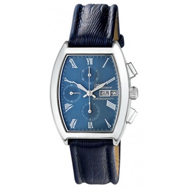 Мужские серебряные наручные часы Platinor 58100.615