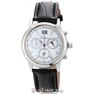 Мужские серебряные наручные часы Platinor 58400.106