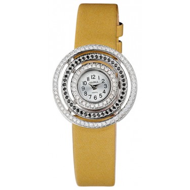 Женские серебряные наручные часы Чайка 15006.205