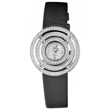 Женские серебряные наручные часы Чайка 15006.212