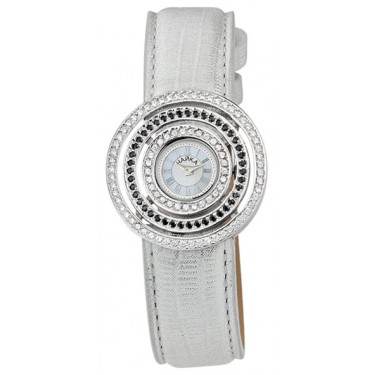 Женские серебряные наручные часы Чайка 15006.223