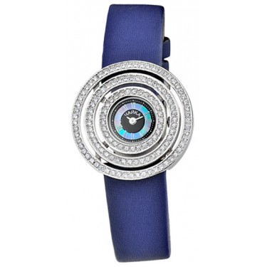 Женские серебряные наручные часы Чайка 15006.518