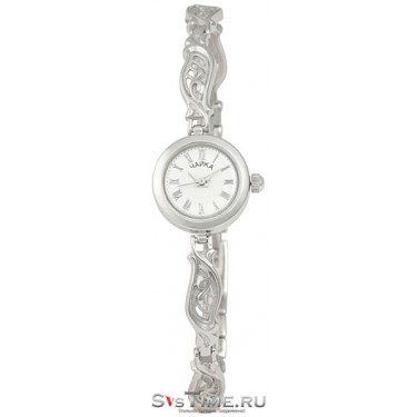 Женские серебряные наручные часы Чайка 44100-02.115