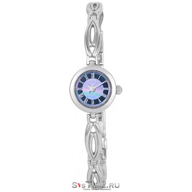 Женские серебряные наручные часы Чайка 44100-14.518