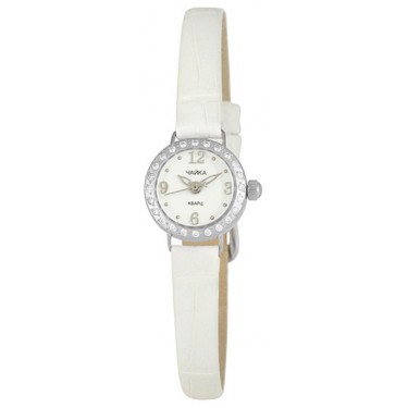 Женские серебряные наручные часы Чайка 44106-1.106