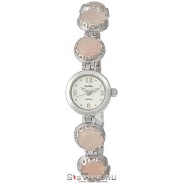 Женские серебряные наручные часы Чайка 44107.106