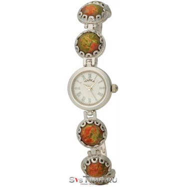 Женские серебряные наручные часы Чайка 44107.220