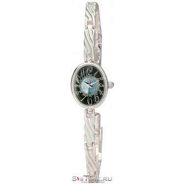 Женские серебряные наручные часы Чайка 44300-01.518