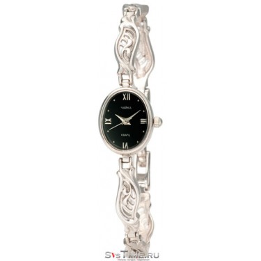 Женские серебряные наручные часы Чайка 44300-02.516