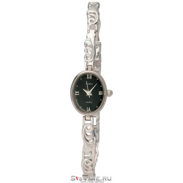 Женские серебряные наручные часы Чайка 44300-05.516