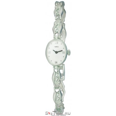 Женские серебряные наручные часы Чайка 44300-08.116