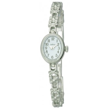 Женские серебряные наручные часы Чайка 44300-13.150
