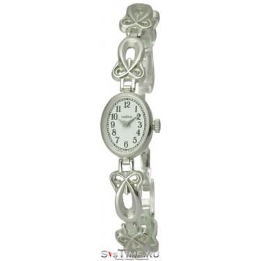 Женские серебряные наручные часы Чайка 44300-16.150