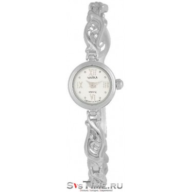 Женские серебряные наручные часы Чайка 97000-02.122
