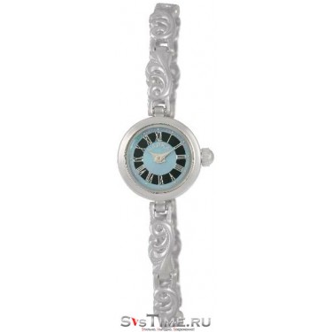Женские серебряные наручные часы Чайка 97000-05.518