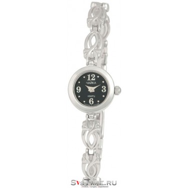 Женские серебряные наручные часы Чайка 97000-15.506