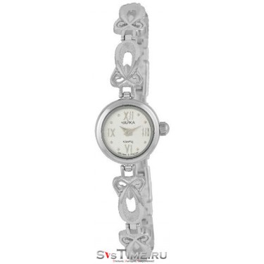 Женские серебряные наручные часы Чайка 97000-16.122