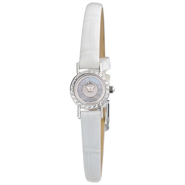 Женские серебряные наручные часы Чайка 97006-1.223