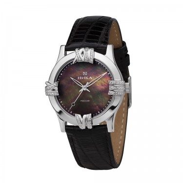 Женские серебряные наручные часы Ника 1020.2.9.37В