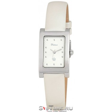 Женские серебряные наручные часы Platinor 200100.202