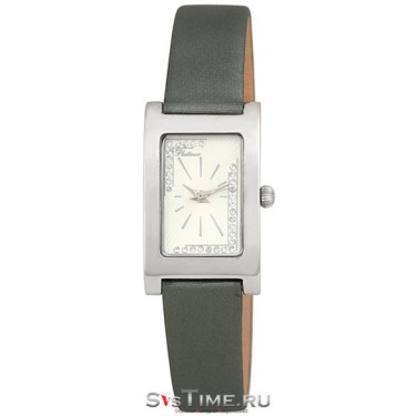 Женские серебряные наручные часы Platinor 200100.224