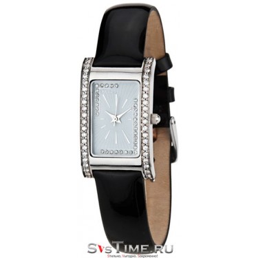 Женские серебряные наручные часы Platinor 200106.224
