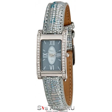 Женские серебряные наручные часы Platinor 200106.817