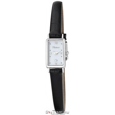 Женские серебряные наручные часы Platinor 200200.117