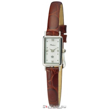 Женские серебряные наручные часы Platinor 200200.216