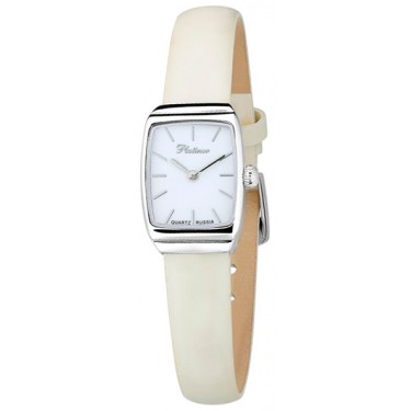 Женские серебряные наручные часы Platinor 25300.103