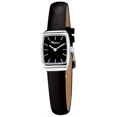 Женские серебряные наручные часы Platinor 25300.503