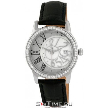 Женские серебряные наручные часы Platinor 40206.233