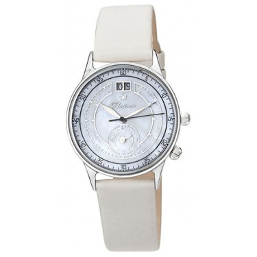 Женские серебряные наручные часы Platinor 42300.328