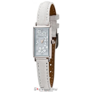 Женские серебряные наручные часы Platinor 42500.345
