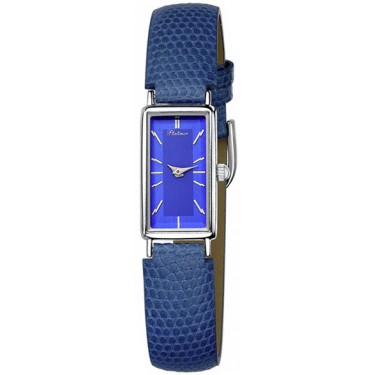 Наручные часы Platinor 42500.603 Женские серебряные наручные часы Platinor 42500.603