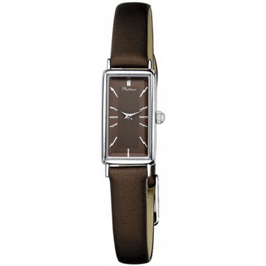 Женские серебряные наручные часы Platinor 42500.703