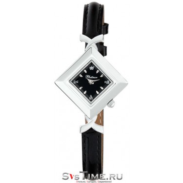 Женские серебряные наручные часы Platinor 43900.503