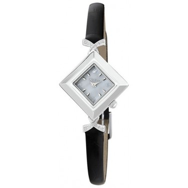 Женские серебряные наручные часы Platinor 43906.303